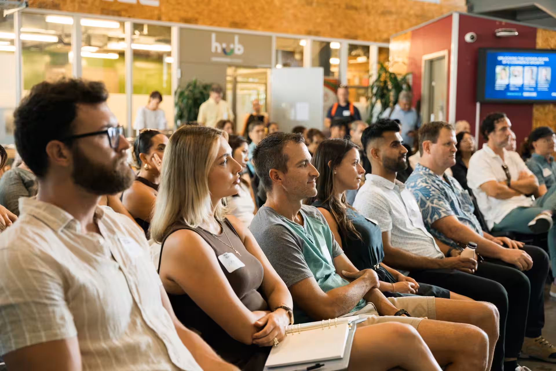 HTW 2025 Attendees Watching Panelists
